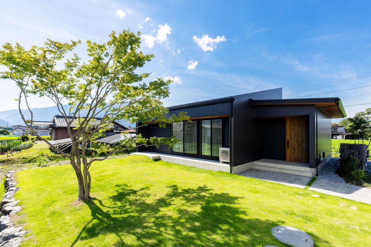 池田町Y様の庭